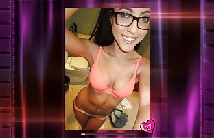 XXX ورزش برهنه, عکس سکسی کون بزرگ برهنه در دفتر او.